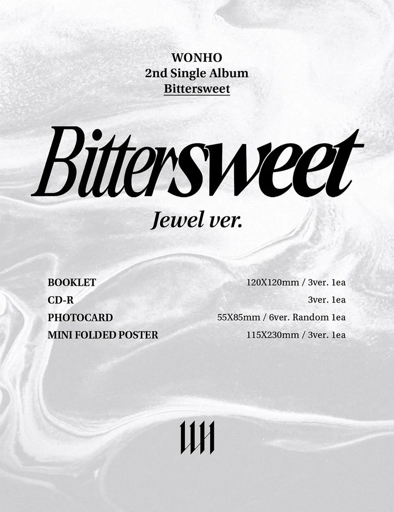 WONHO - BITTERSWEET (JEWEL CASE VER.)