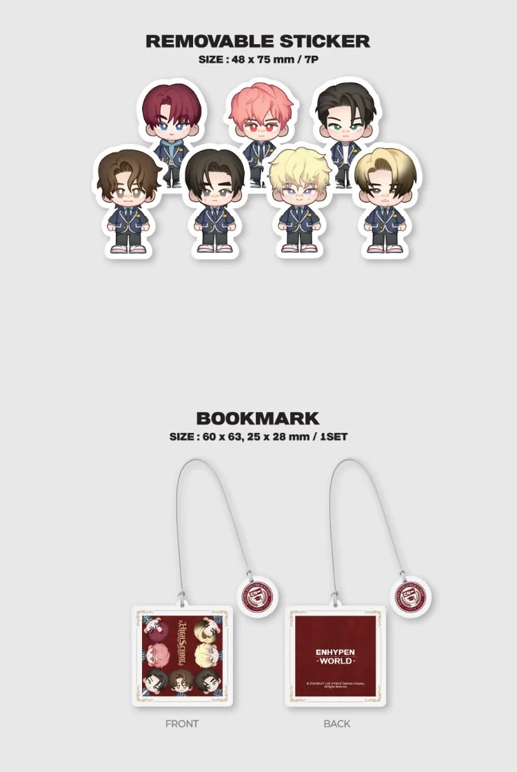 ENHYPEN - WORLD COUPON CARD COLLECTION (HIGH SCHOOL VER.)