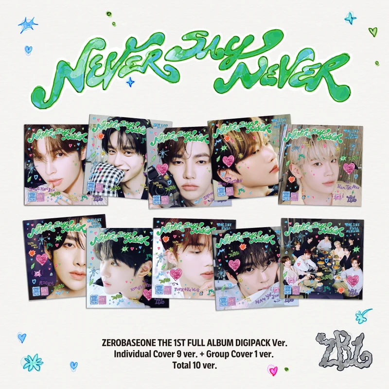 ZEROBASEONE - NEVER SAY NEVER (Digipack ver.) (Discounted Sealed Album)