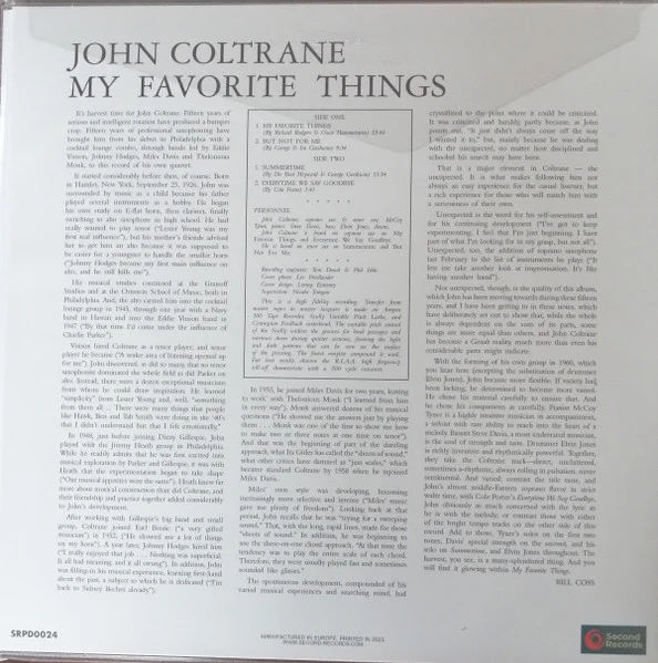 John Coltrane | My Favorite Things