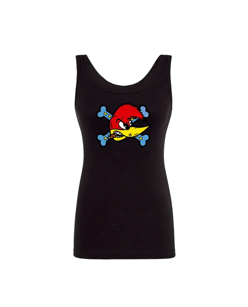 Loquillo - Camiseta Tirantes Loquillo "Logo Corazones Legendarios" - Mujer