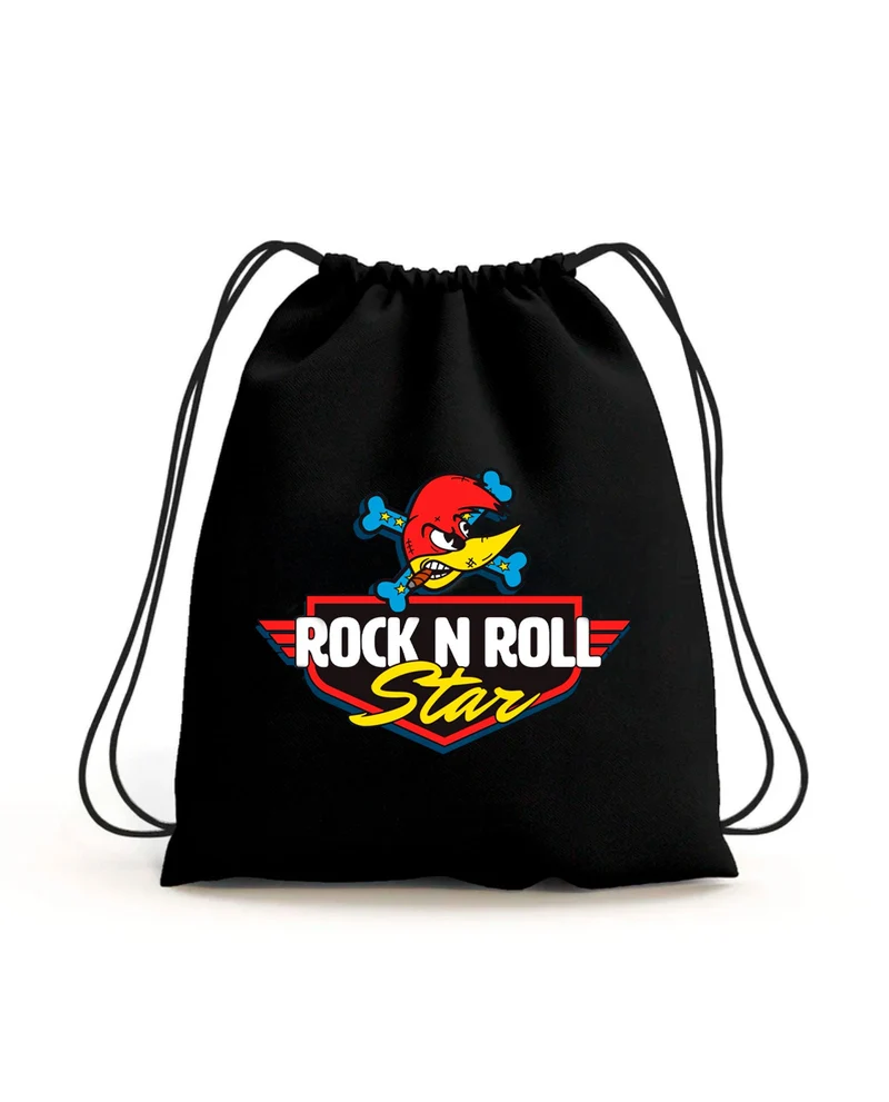 Loquillo - Mochila de cuerdas "Rock N Roll Star"