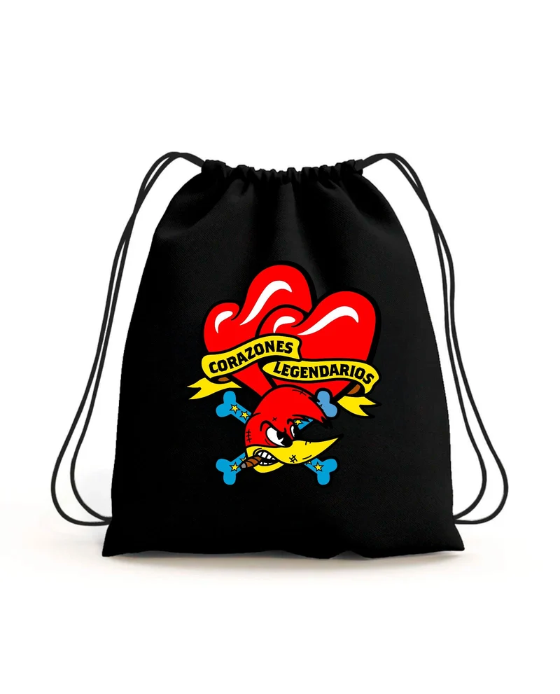 Loquillo - Mochila de cuerdas "Corazones Legendarios"