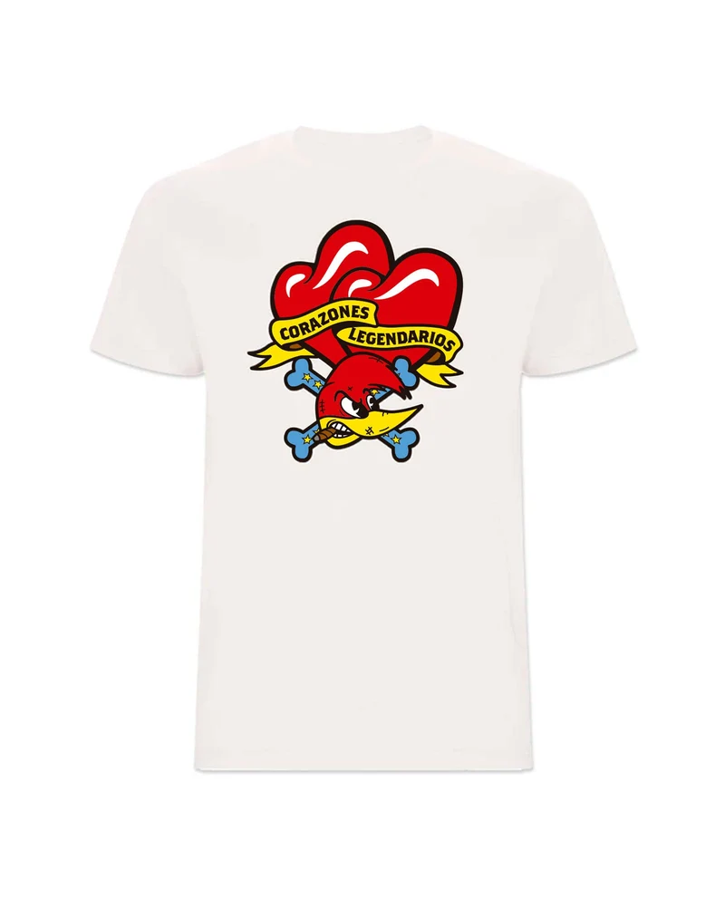 Loquillo - Camiseta "Corazones Legendarios"