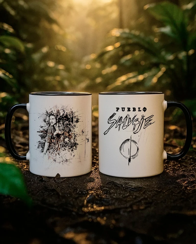 Manuel Carrasco - Taza "Pueblo Salvaje"