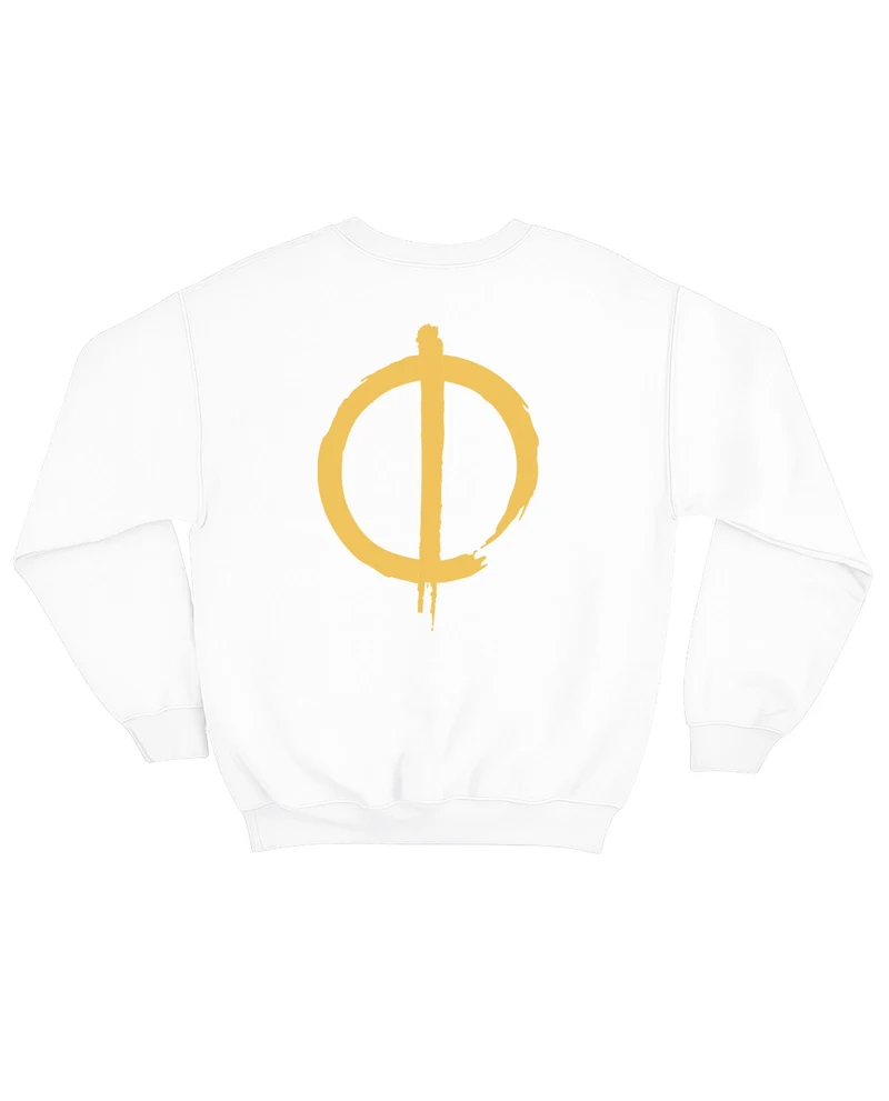 Manuel Carrasco - Sudadera Clásica Unisex "Yo Soy Pueblo Salvaje" Blanca