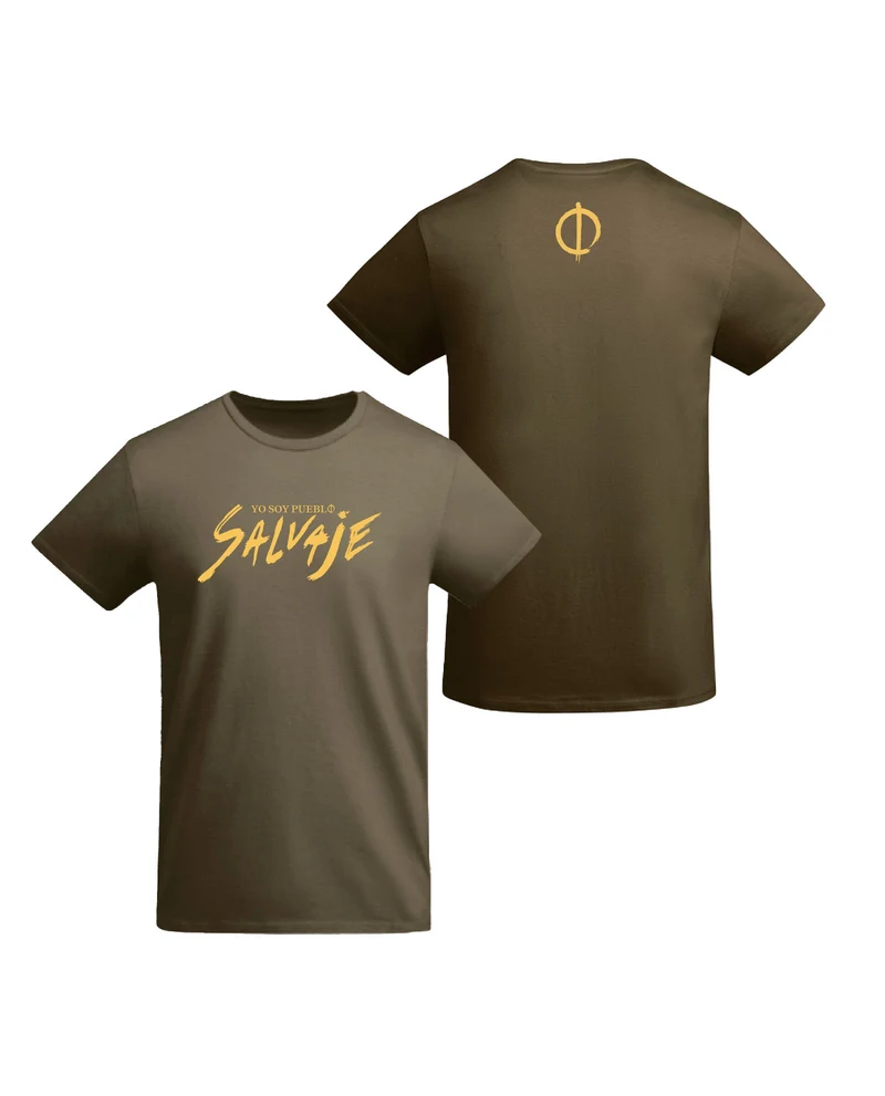 Manuel Carrasco - Camiseta Unisex "Yo Soy Pueblo Salvaje" Verde