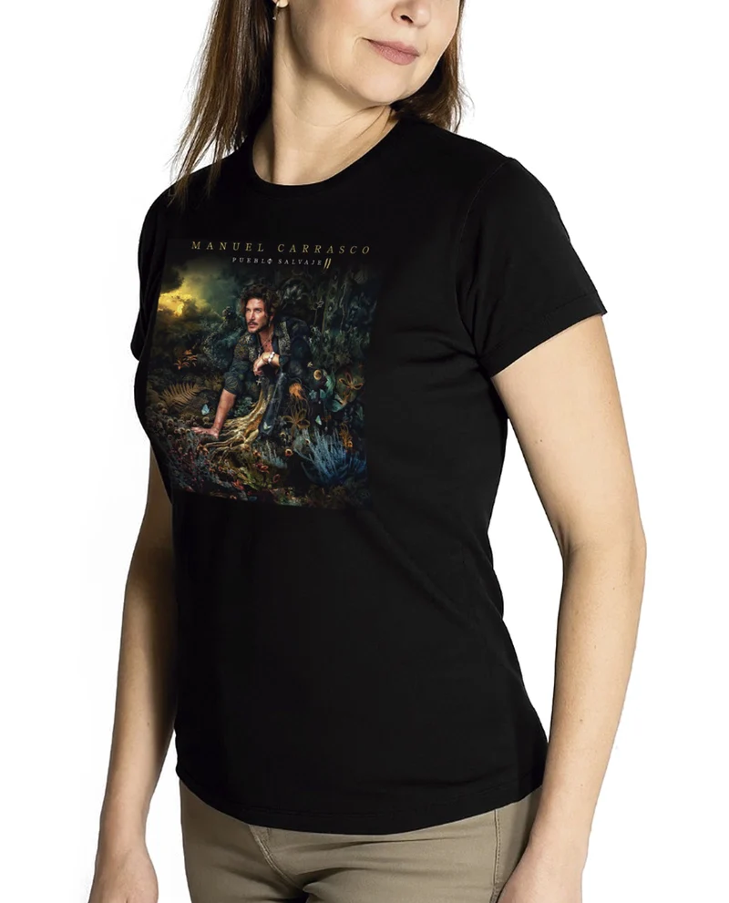 Manuel Carrasco - Camiseta "Pueblo Salvaje II" Mujer
