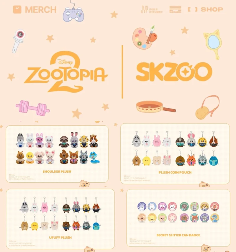 [STRAY KIDS] SKZOO : ZOOTOPIA Pop Up