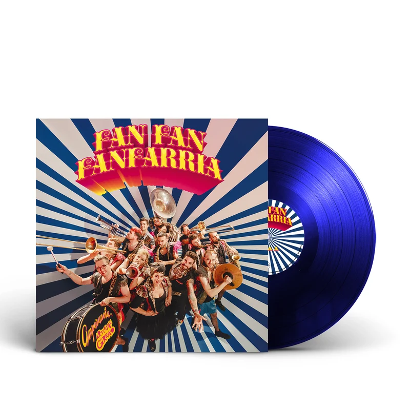 Amparanoia + Artistas del Gremio | Fan Fan Fanfarria [Edición Vinilo Azul]