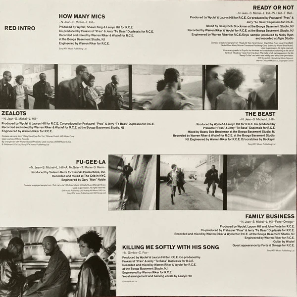 2LP Fugees | The Score [Edición Limitada, vinilo naranja]