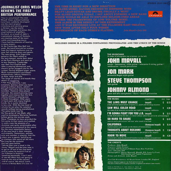 John Mayall ‎| The Turning Point