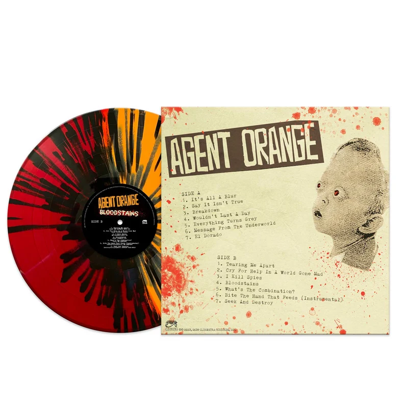 Agent Orange | Bloodstains [Limited Edition Red Orange Splatter]