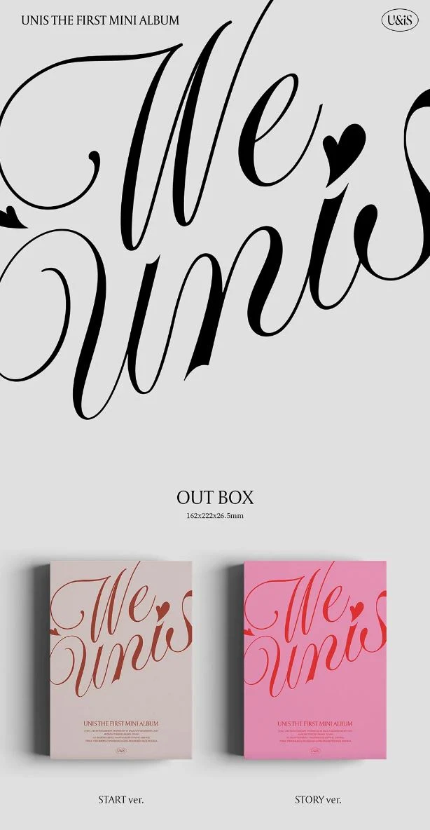 UNIS - WE UNIS (THE 1ST MINI ALBUM) PHOTOBOOK VER. SIGNED