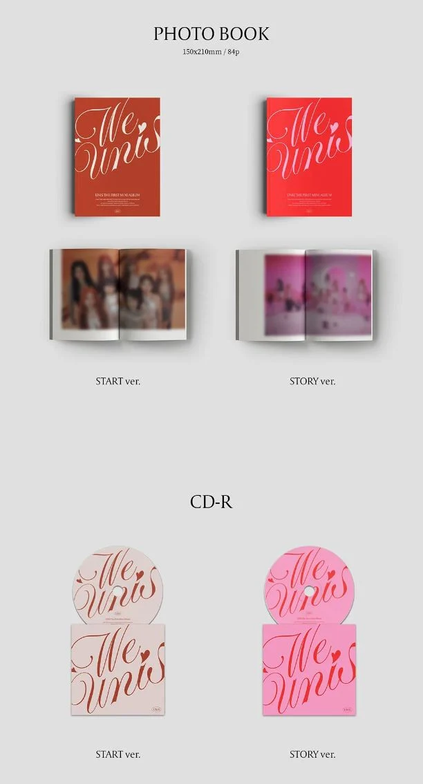 UNIS - WE UNIS (THE 1ST MINI ALBUM) PHOTOBOOK VER. SIGNED
