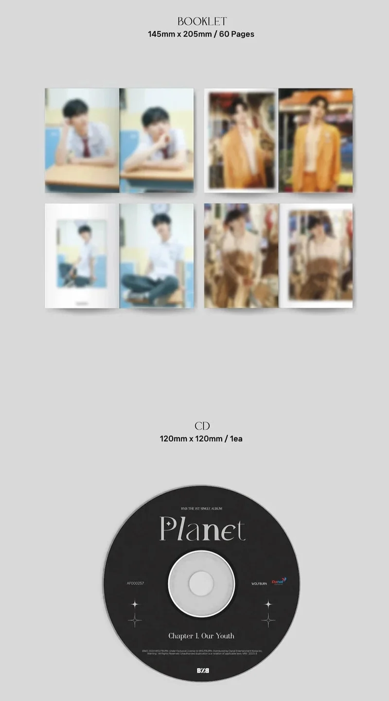 BXB - CHAPTER 1. OUR YOUTH (1ST SINGLE ALBUM)