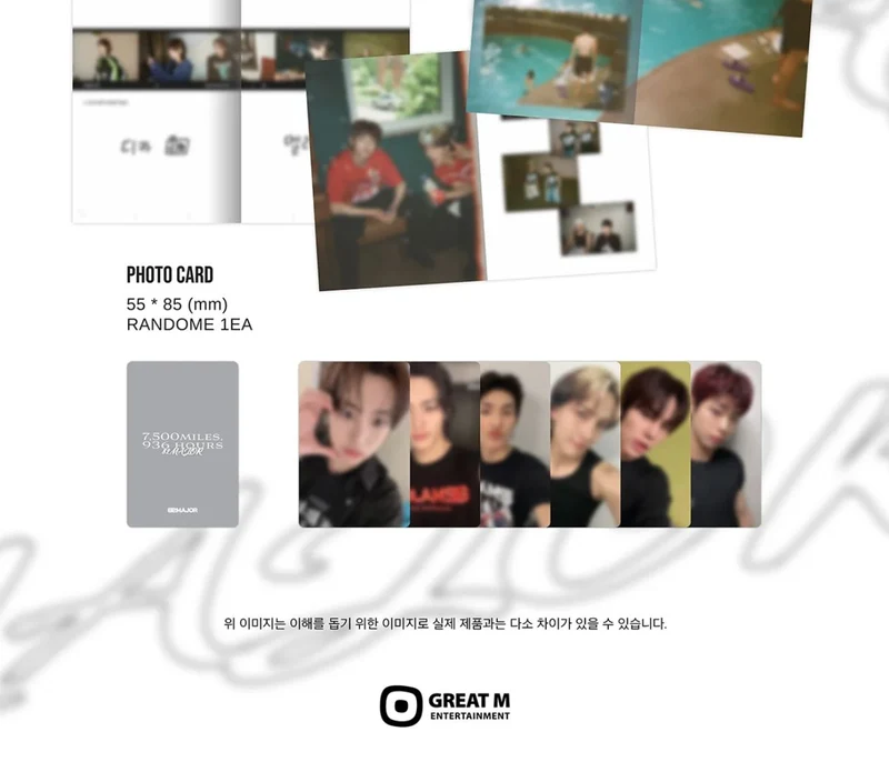 82MAJOR - 7,500 MILES, 936 HOURS (NORTH AMERICA TOUR PHOTOBOOK)