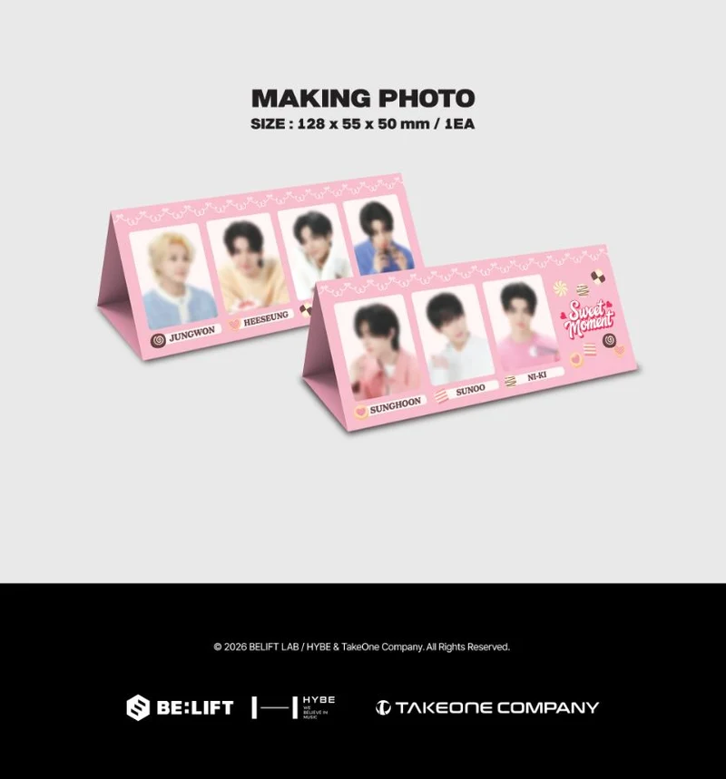 ENHYPEN - WORLD COUPON CARD COLLECTION (SWEET MOMENT VER.)