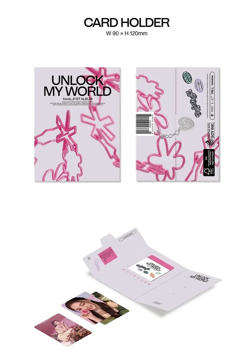 FROMIS_9 - UNLOCK MY WORLD (WEVERSE ALBUMS VER.)