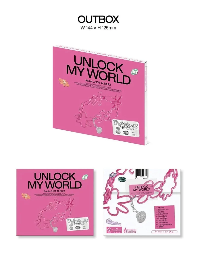FROMIS_9 - UNLOCK MY WORLD (COMPACT VER.)