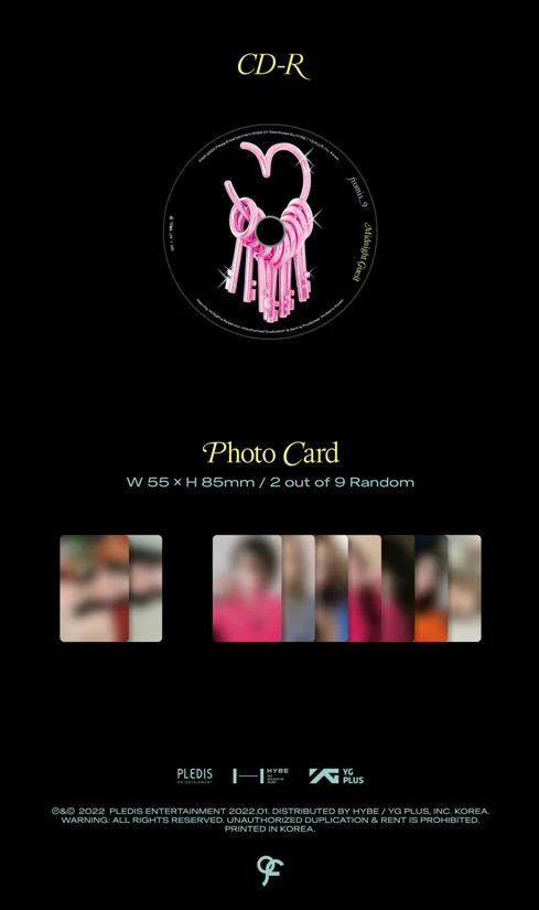 FROMIS_9 - MIDNIGHT GUEST (JEWEL CASE VER.)