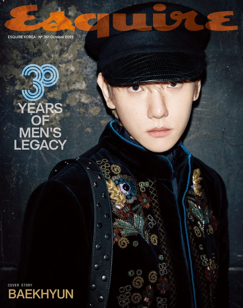 BAEKHYUN (EXO) & JUNGWOO (NCT) & NMIXX - ESQUIRE (OCTOBER 2025)