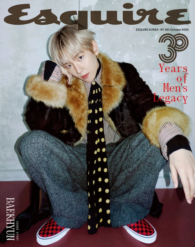 BAEKHYUN (EXO) & JUNGWOO (NCT) & NMIXX - ESQUIRE (OCTOBER 2025)