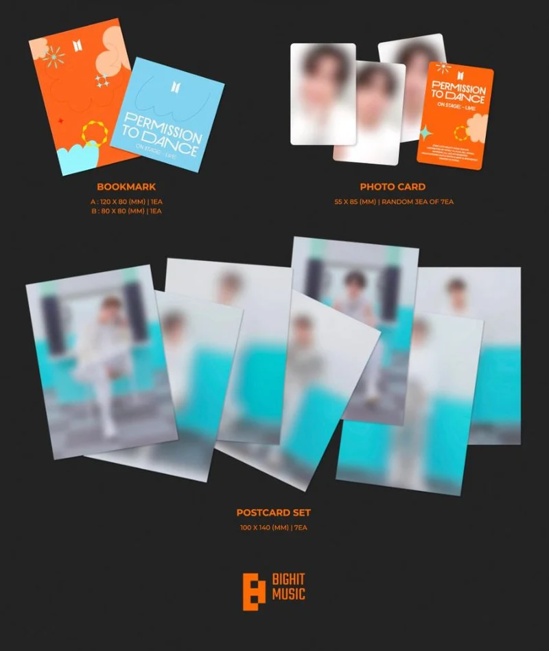BTS - PERMISSION TO DANCE ON STAGE - LIVE (LIVE ALBUM) + Weverse Special Gift