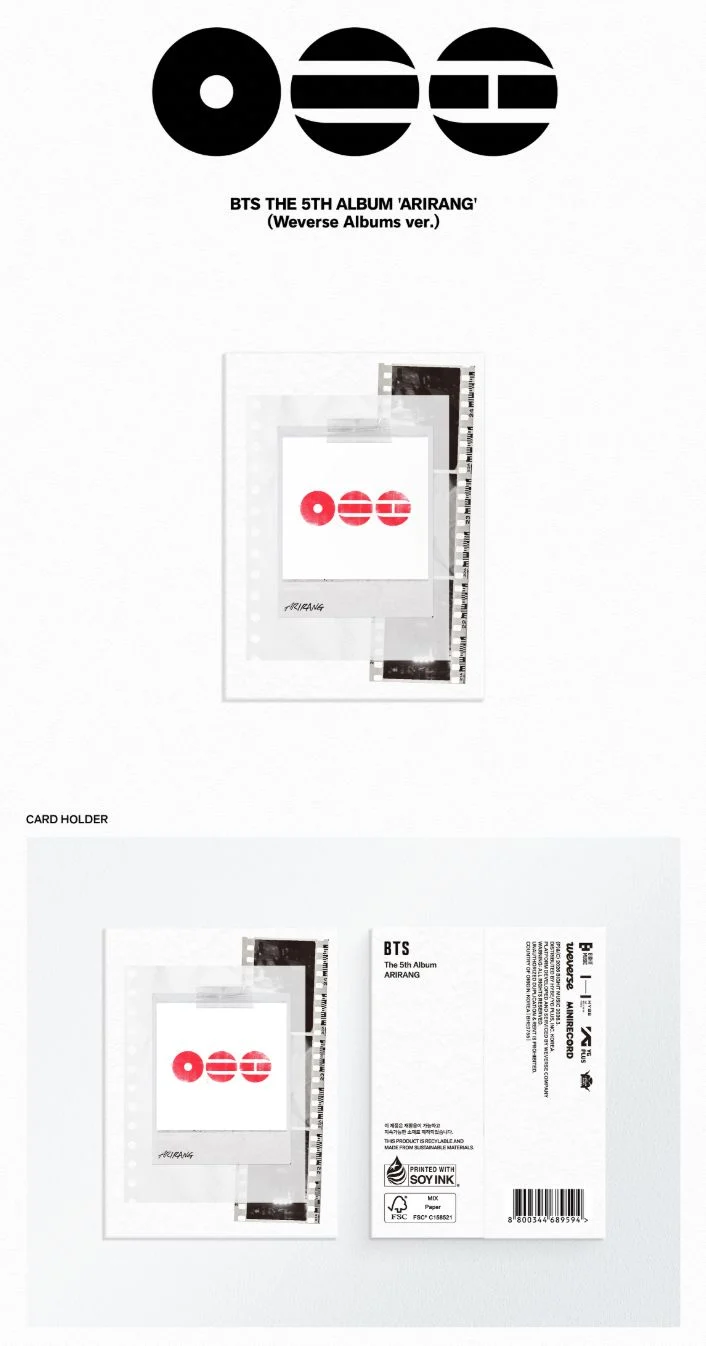 BTS - ARIRANG (WEVERSE ALBUMS VER.)