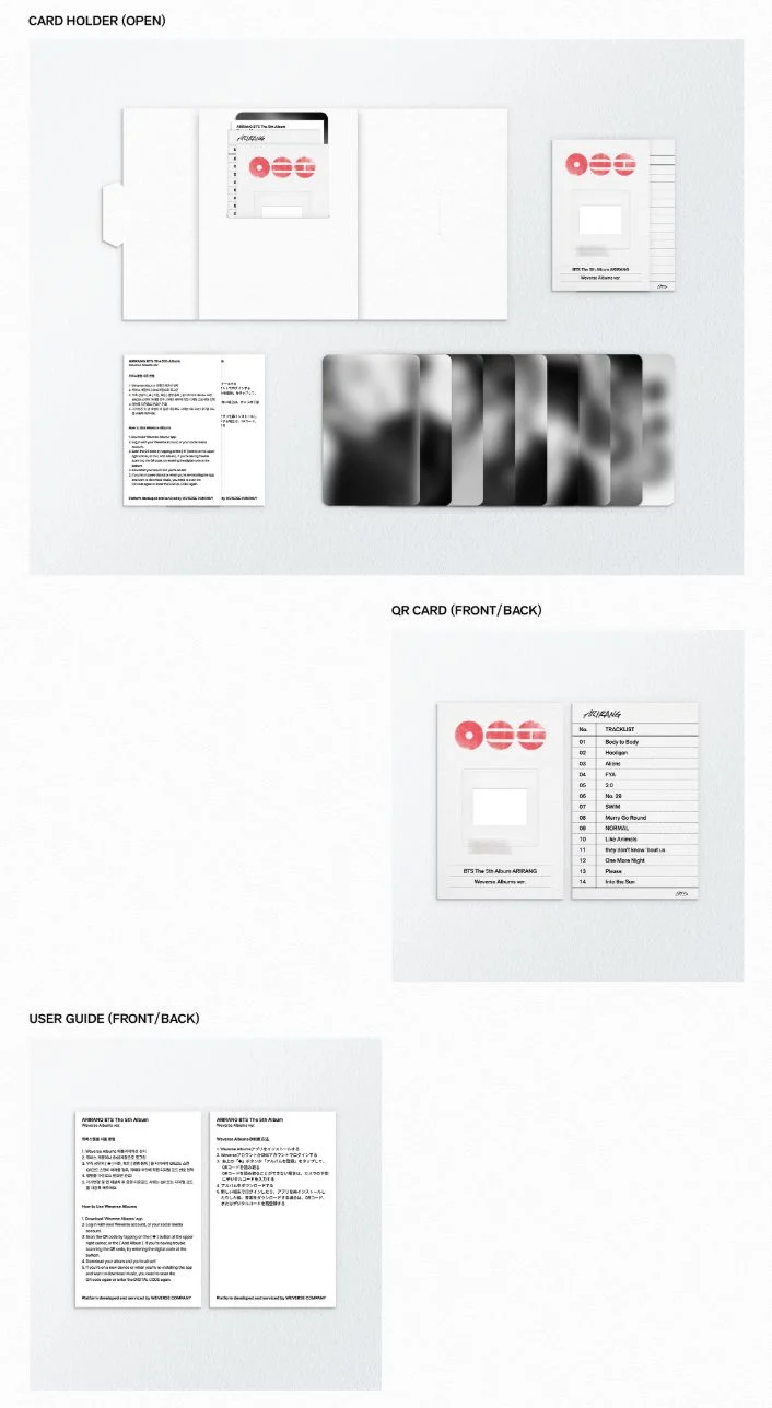 BTS - ARIRANG (WEVERSE ALBUMS VER.)