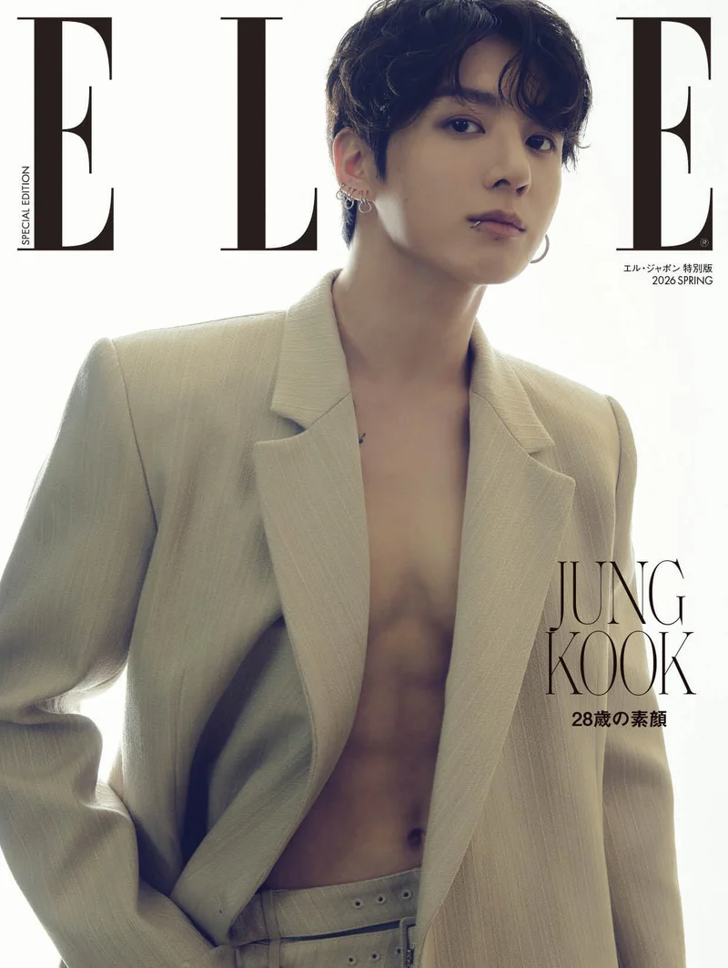 JUNGKOOK (BTS) - ELLE JAPAN (SPRING 2026)