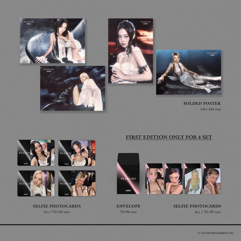 BLACKPINK - DEADLINE (SILVER VER.)