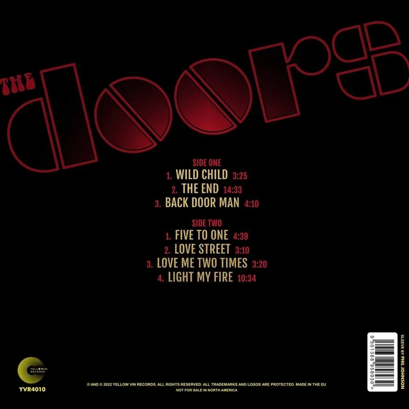The Doors | Live On Love St [Yellow Vinyl]