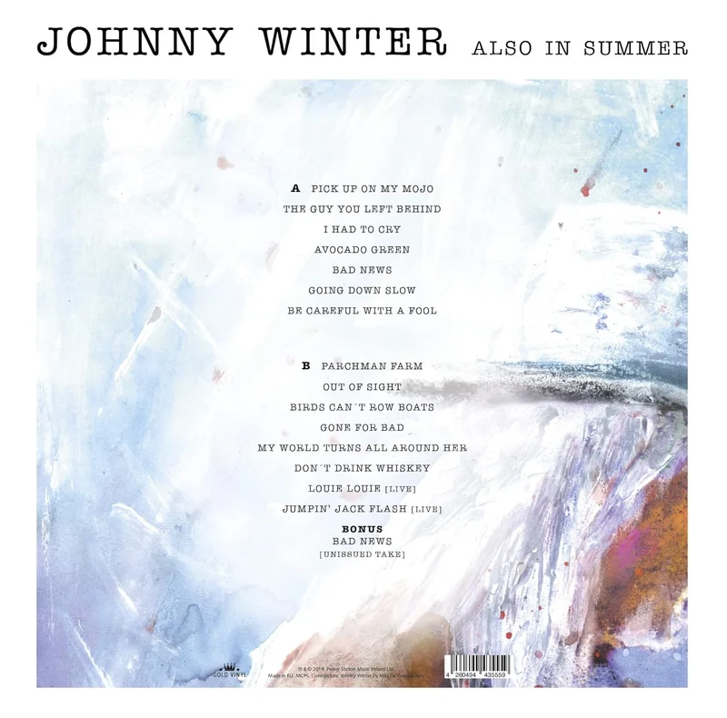 Johnny Winter | Also In Summer [Limited Editio]