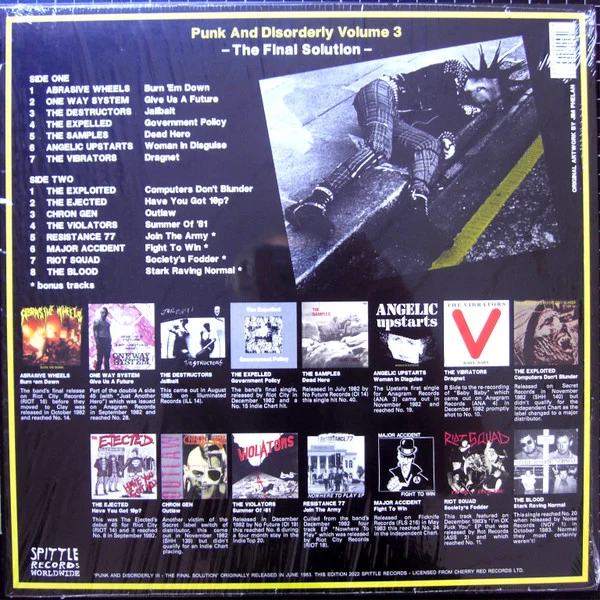 Varios | Punk And Disorderly III - The Final Solution