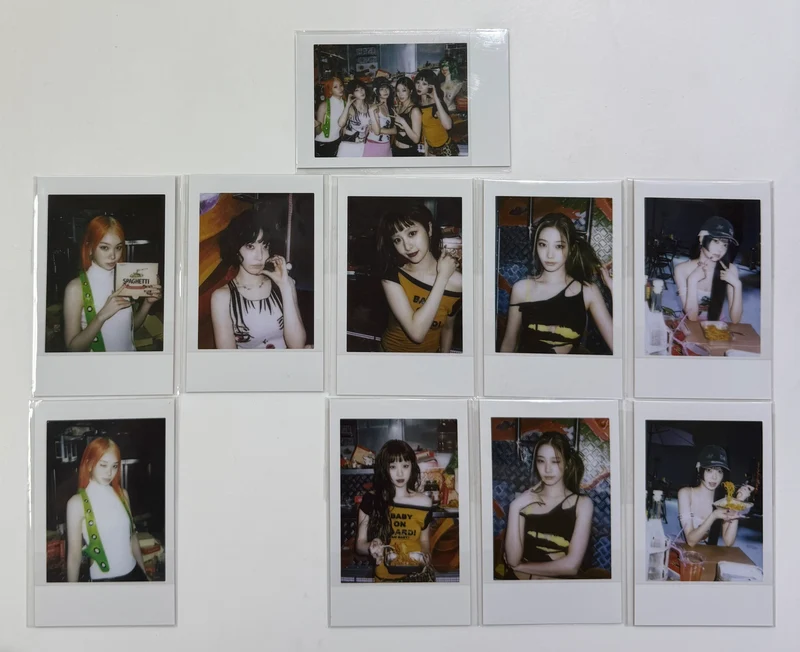 [LUCKY DRAW EVENT] [LE SSERAFIM] Spaghetti : Polaroid POB Photocard