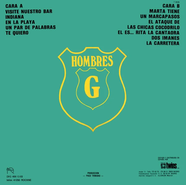 Hombres G ‎| La Cagaste... Burt Lancaster