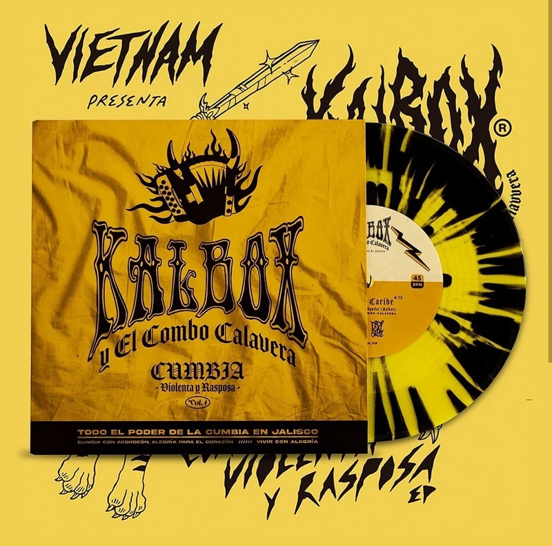 [7"] Kalbox y El Combo Calavera | Cumbia Violenta y Rasposa Vol. 1 [RSD2023]
