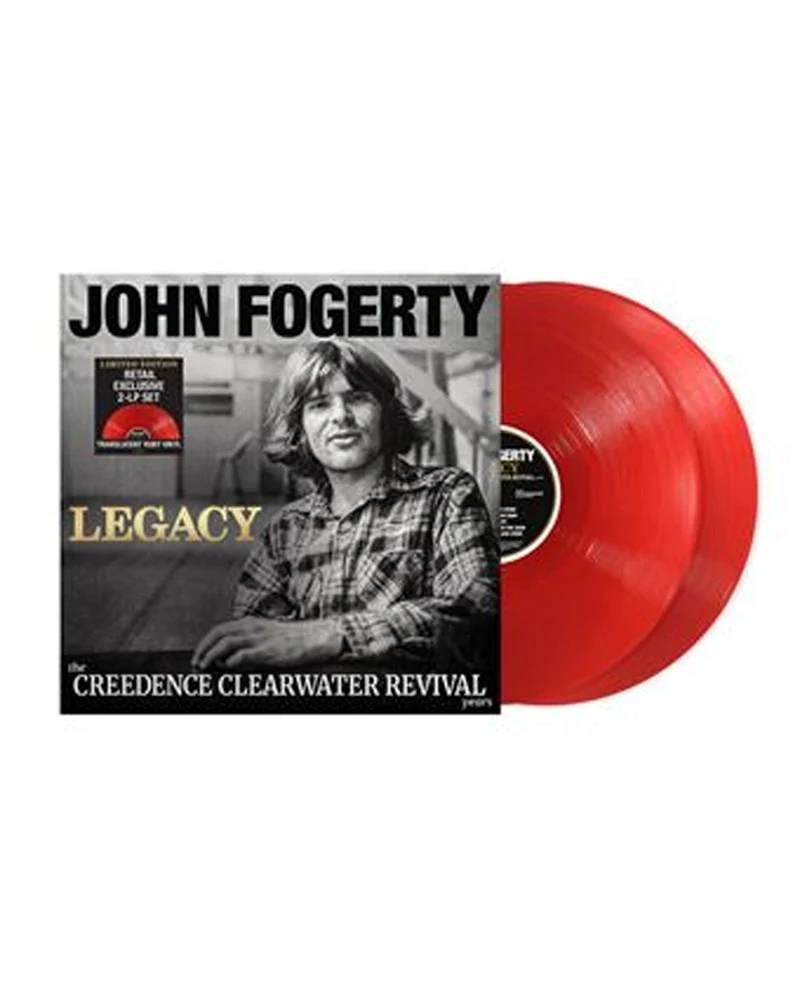 John Fogerty - 2LP Vinilo Translúcido Rojo "Legacy: the Creedence Clearwater Revival years"
