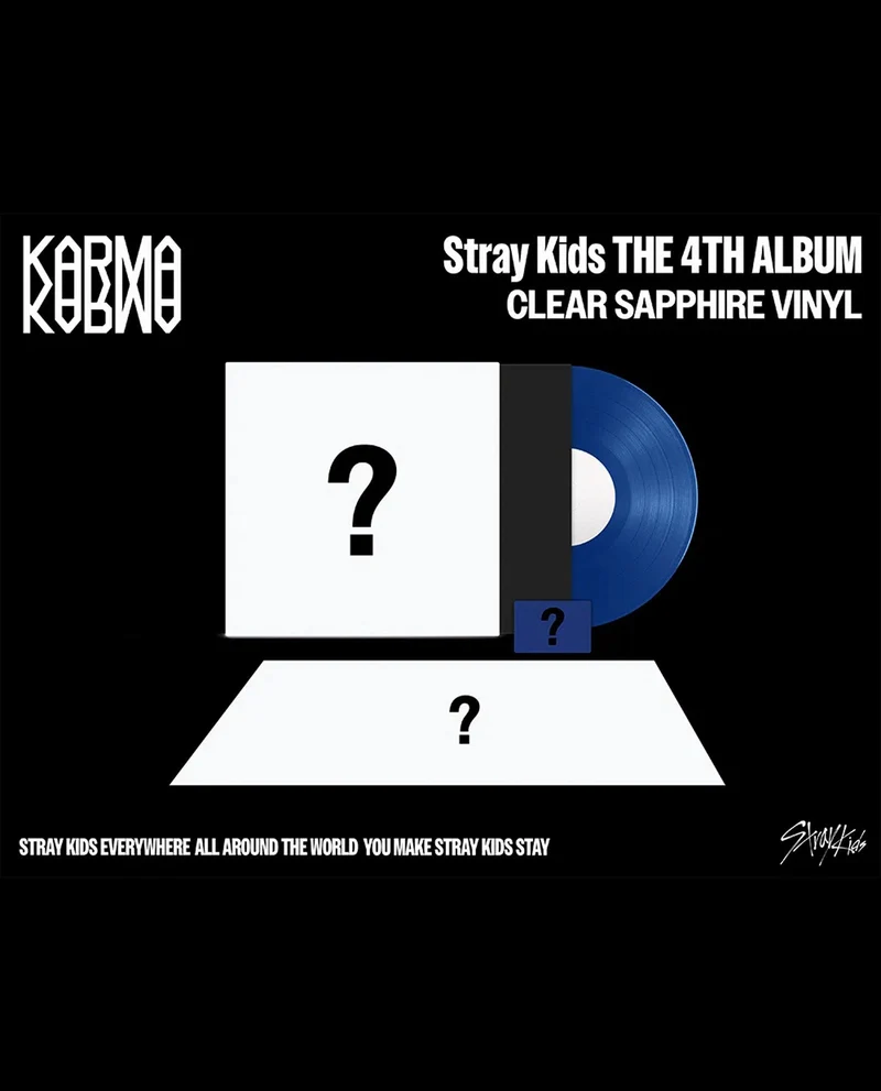 Stray Kids - LP Vinilo Clear Saphire "Karma"