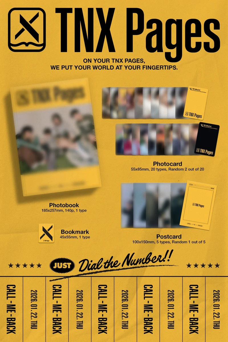 TNX - TNX PAGES (PHOTOBOOK)