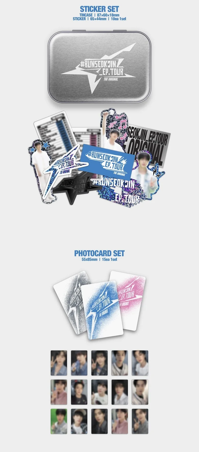 JIN (BTS) - [#RUNSEOKJIN_EP.TOUR IN GOYANG] THE ORIGINAL (SET) + Weverse Gift