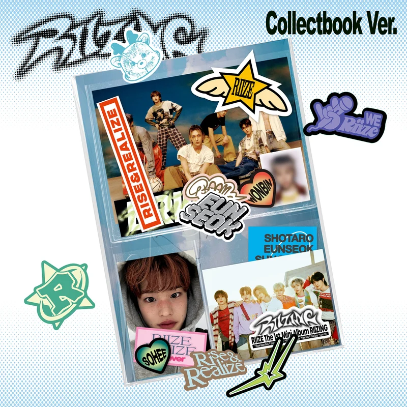 RIIZE - RIIZING (Collect Book ver.) (Discounted Sealed Album)