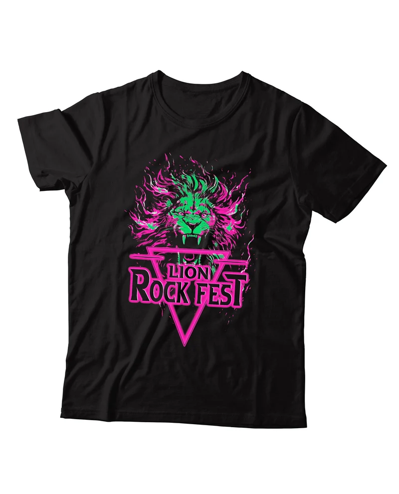 Lion Rock Fest - Camiseta Oficial Lion Rock Fest 2025