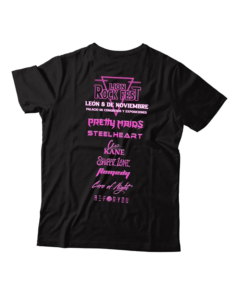 Lion Rock Fest - Camiseta Oficial Lion Rock Fest 2025