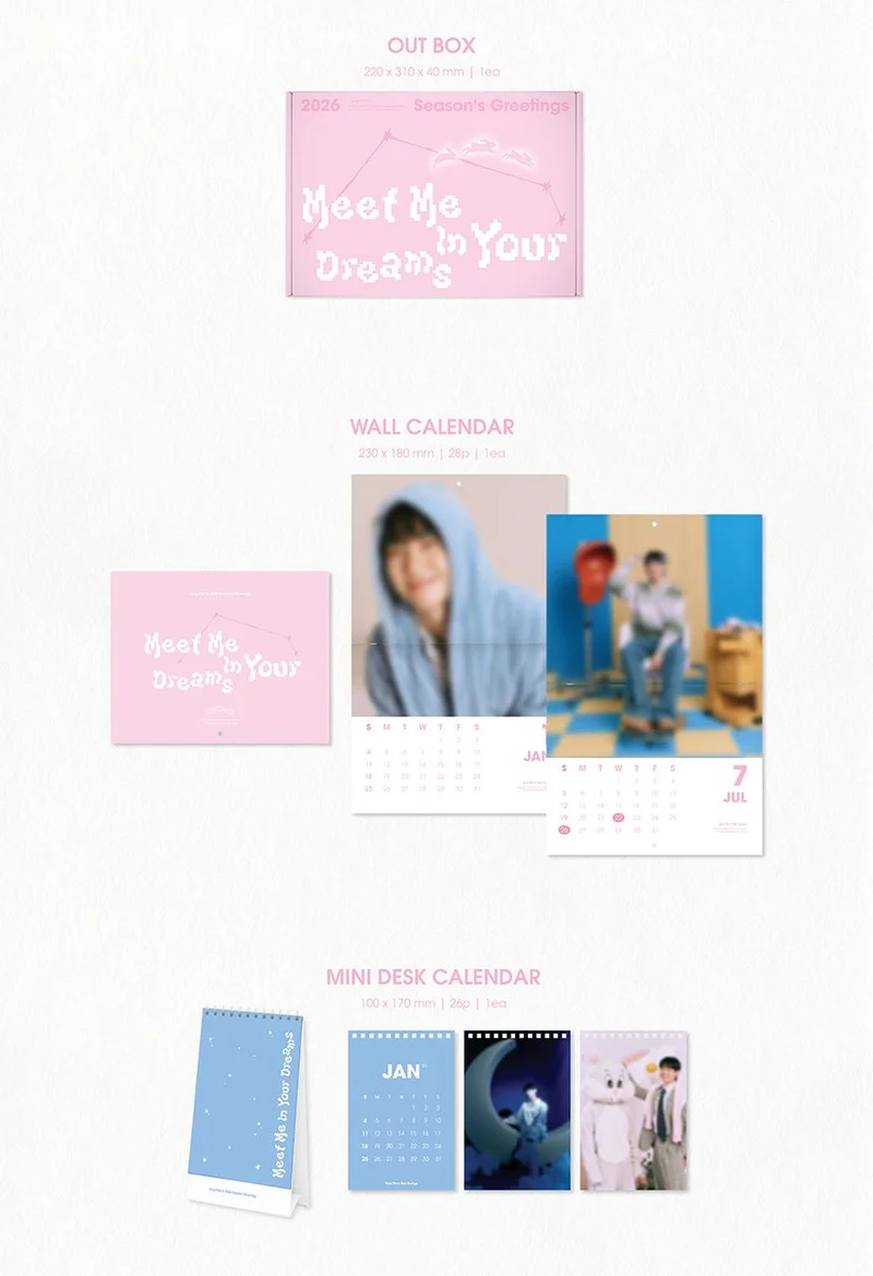 JUNG HAE IN - 2026 SEASON’S GREETINGS (MEET ME IN YOUR DREAMS)