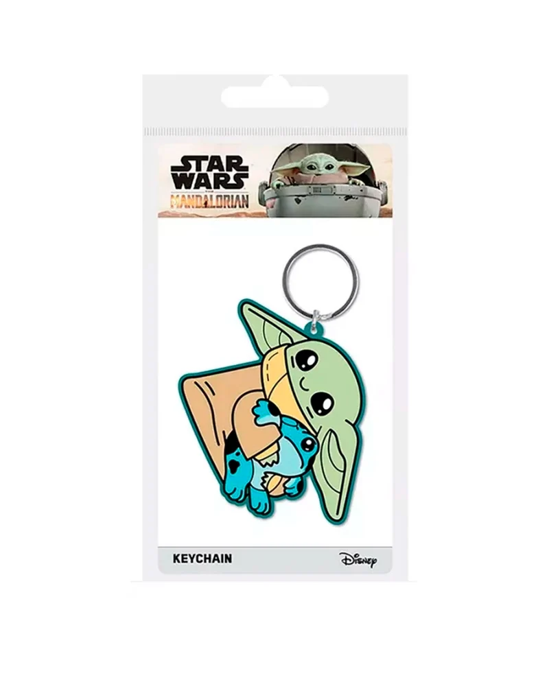 Star Wars - Llavero The Mandalorian (Grogu's little friend)