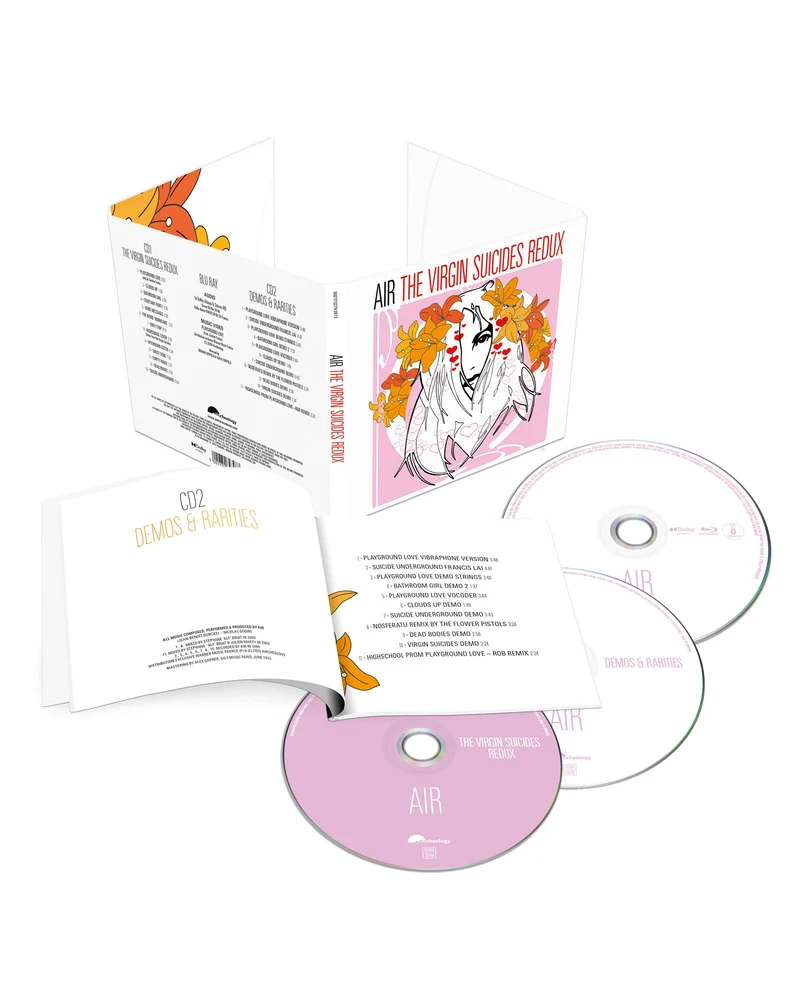 AIR - 2CD + BLU-RAY "The Virgin Suicides Redux"