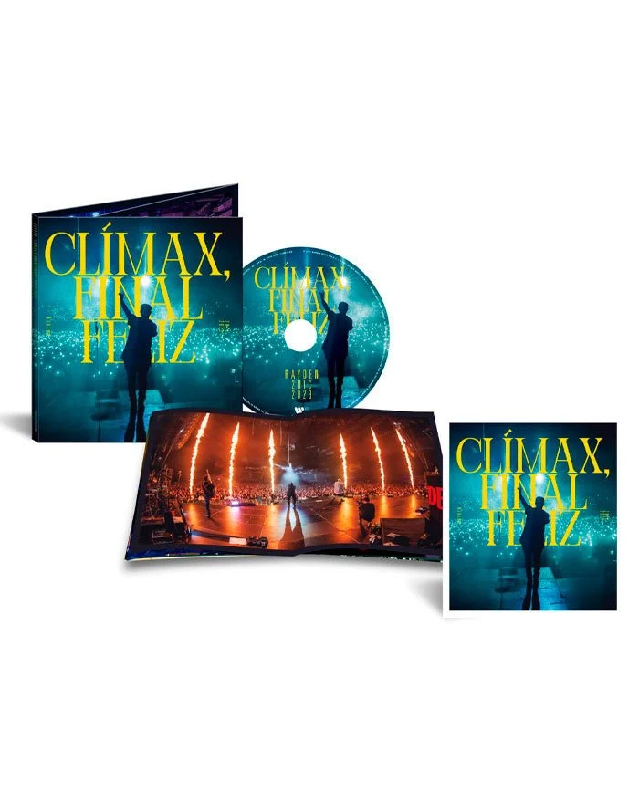 RAYDEN - CD "Clímax, final feliz" + POSTAL FIRMADA