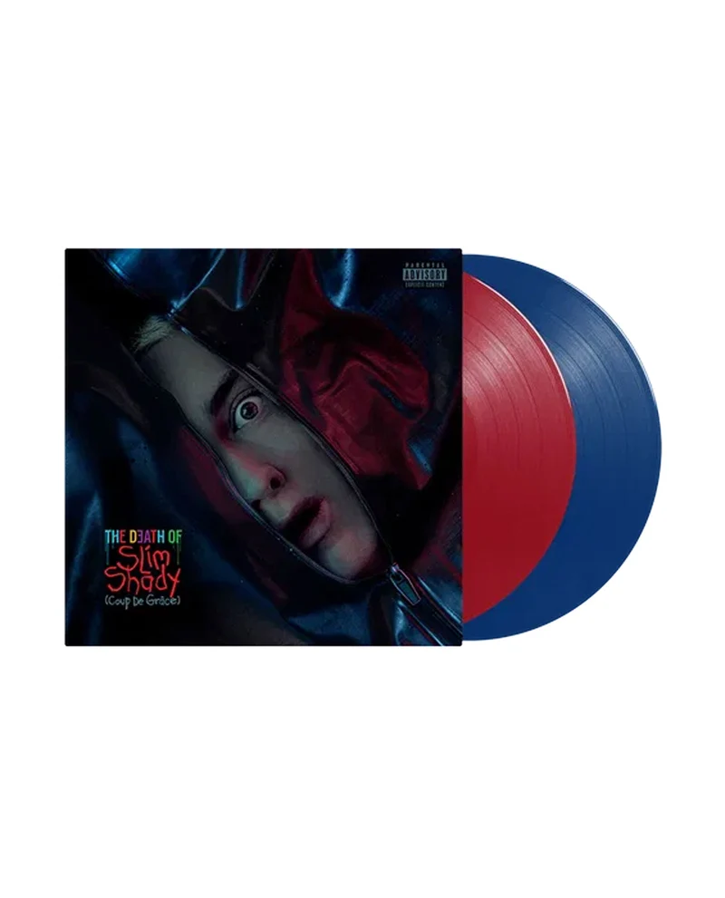 Eminem - 2LP Vinilo Rojo y Azul "The Death of Slim Shady (Coup De Grâce)"